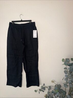 Athleta retreat linen high rise pants